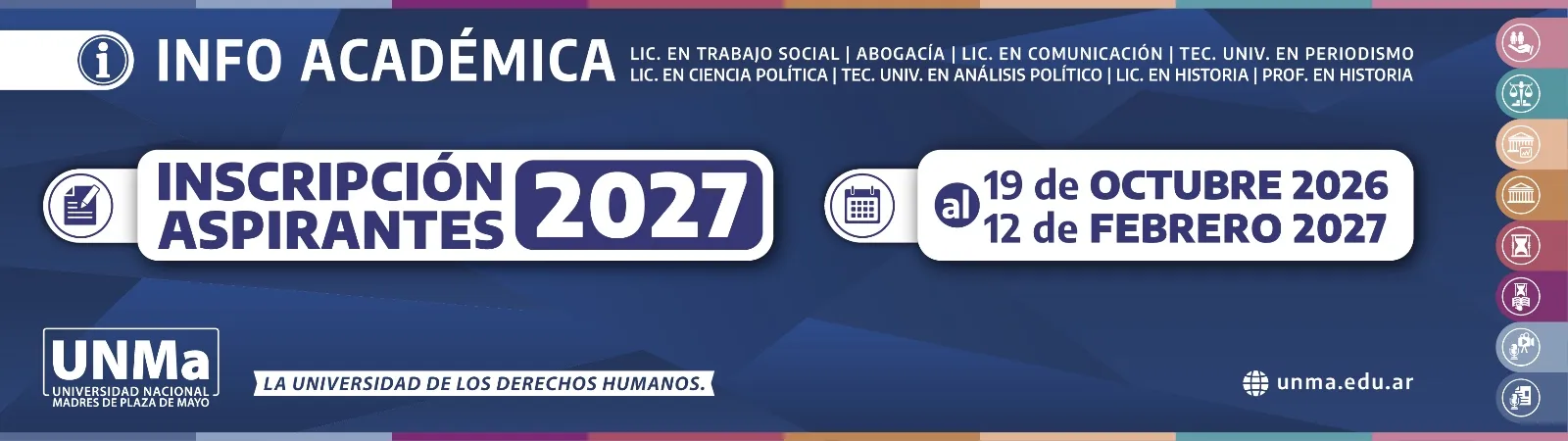 Inscripción 2027